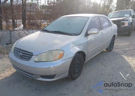 2003 Toyota Corolla Le from USA, damaged, VIN 1NXBR32E03Z051659
